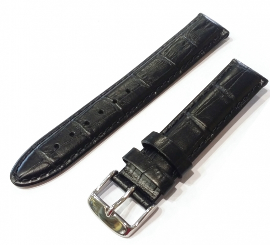 Čierny remienok Mavex na hodinky 18 mm - kopie